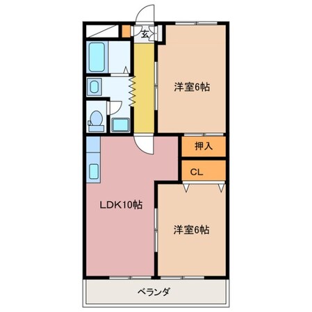 宇治山田駅 徒歩5分 5階の物件間取画像